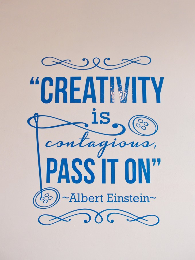 creativity is contagious, pass it on