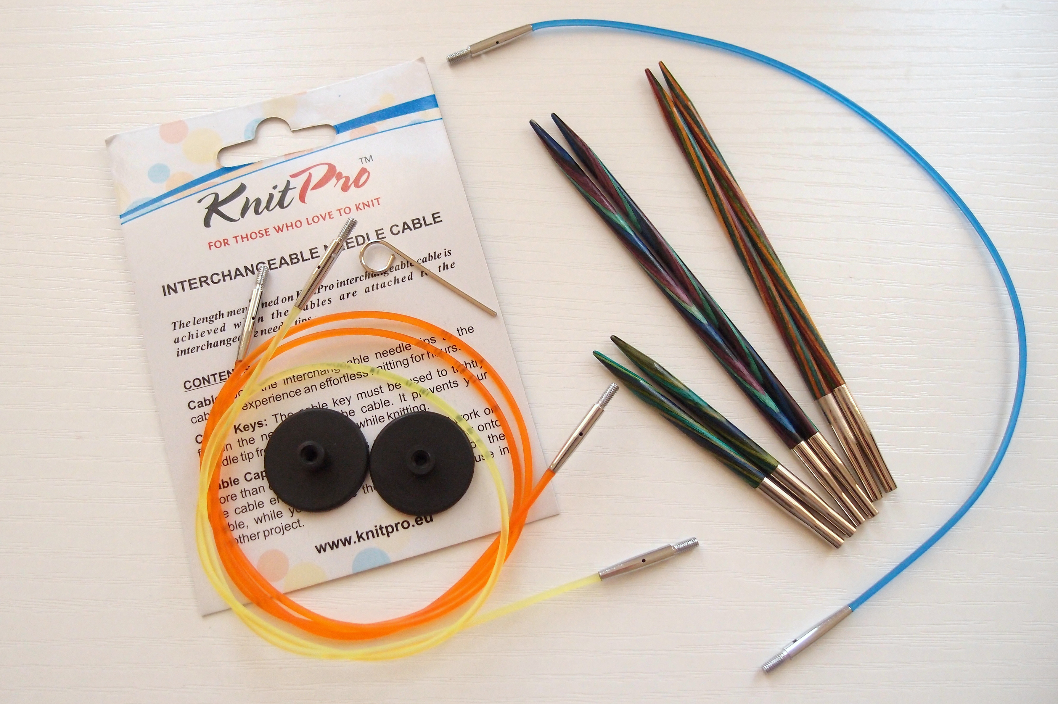 ニットプロ（Knitpro）・付け替え輪針の正しい付け方。ただねじって 