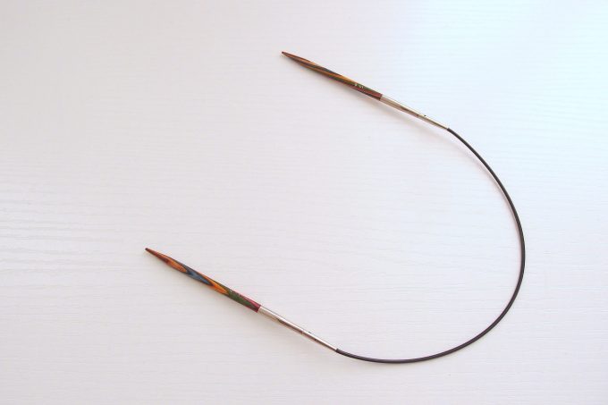 ニットプロ（Knitpro） の40㎝用・短針付け替え用輪針は、通常サイズの 