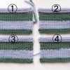 棒針編みで糸を替えるとき、後で糸端の処理をせずに済む方法  (糸の付け方考察 part 2）