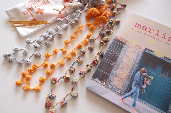 帰国しました！早速日本での編み物を編み始めています。