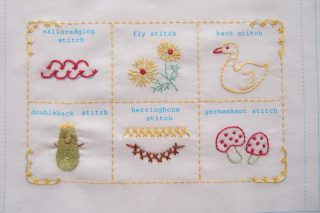 【フェリシモ】刺繍キット「はじめてさんのきほんのき」3回目 ーしわを少なくするアイロンのかけ方を発見！？
