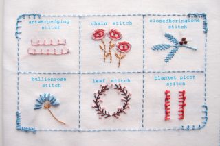 【フェリシモ】刺繍キット「はじめてさんのきほんのき」5回目ードイリーの縁の仕上げ方って・・・？