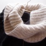 ブリオッシュ編み (Brioche knitting／イギリスゴム編み） のネックウォーマーを編みました