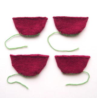 つま先から編む靴下( Toe-up socks ) でよく使われる作り目3種類を比較してみました
