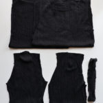 【リサイクル毛糸③】毛90％、シルク10％のセーターを毛糸玉に戻す