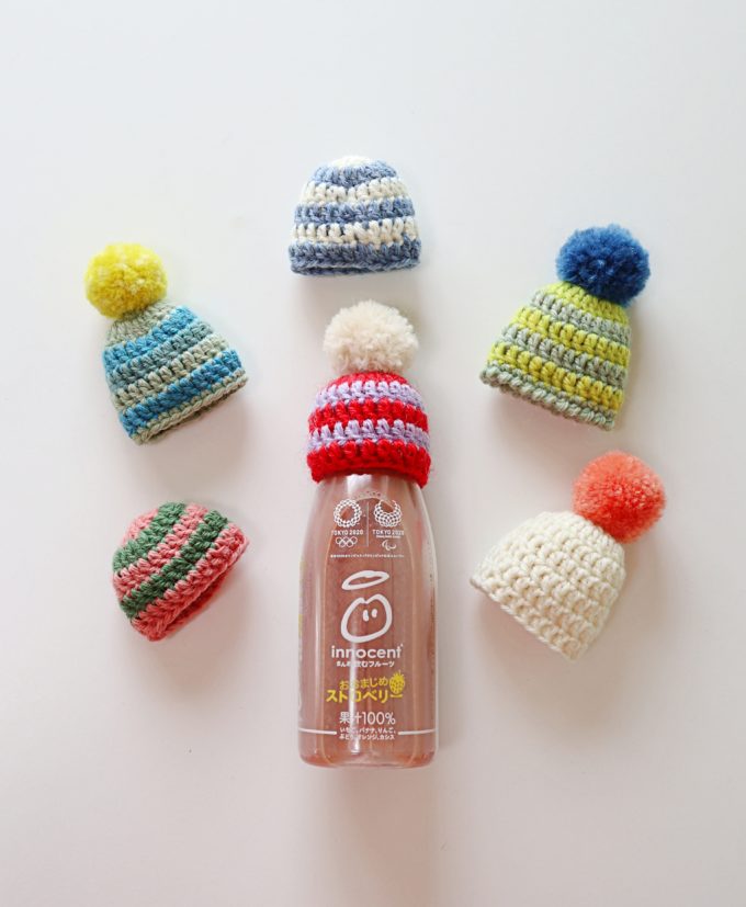 【動画あり】かぎ針編みで編む簡単なスムージー用 BigKnit 帽子の編み方。つなぎ目がほぼ分からない編み方を解説します